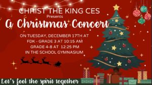 CTK Christmas Concert on December 17, 2024